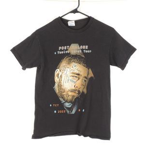 Original Post Malone Twelve Carat Tour Shirt Women's Size Small Black